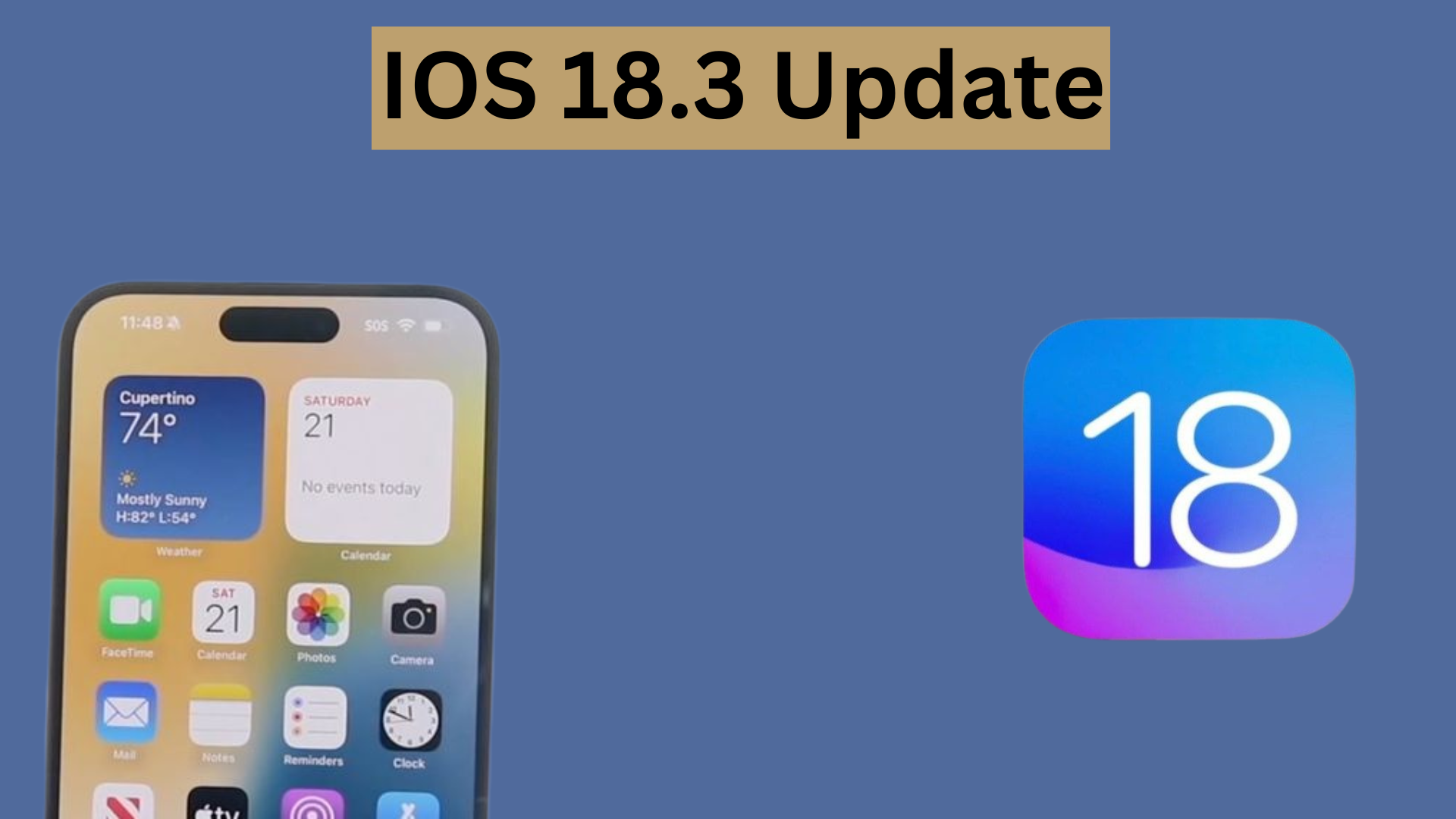 IOS 18.3 Update