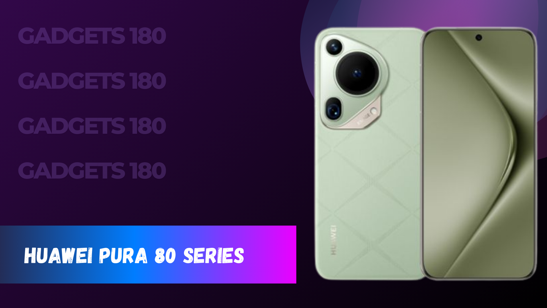 Huawei Pura 80 Series