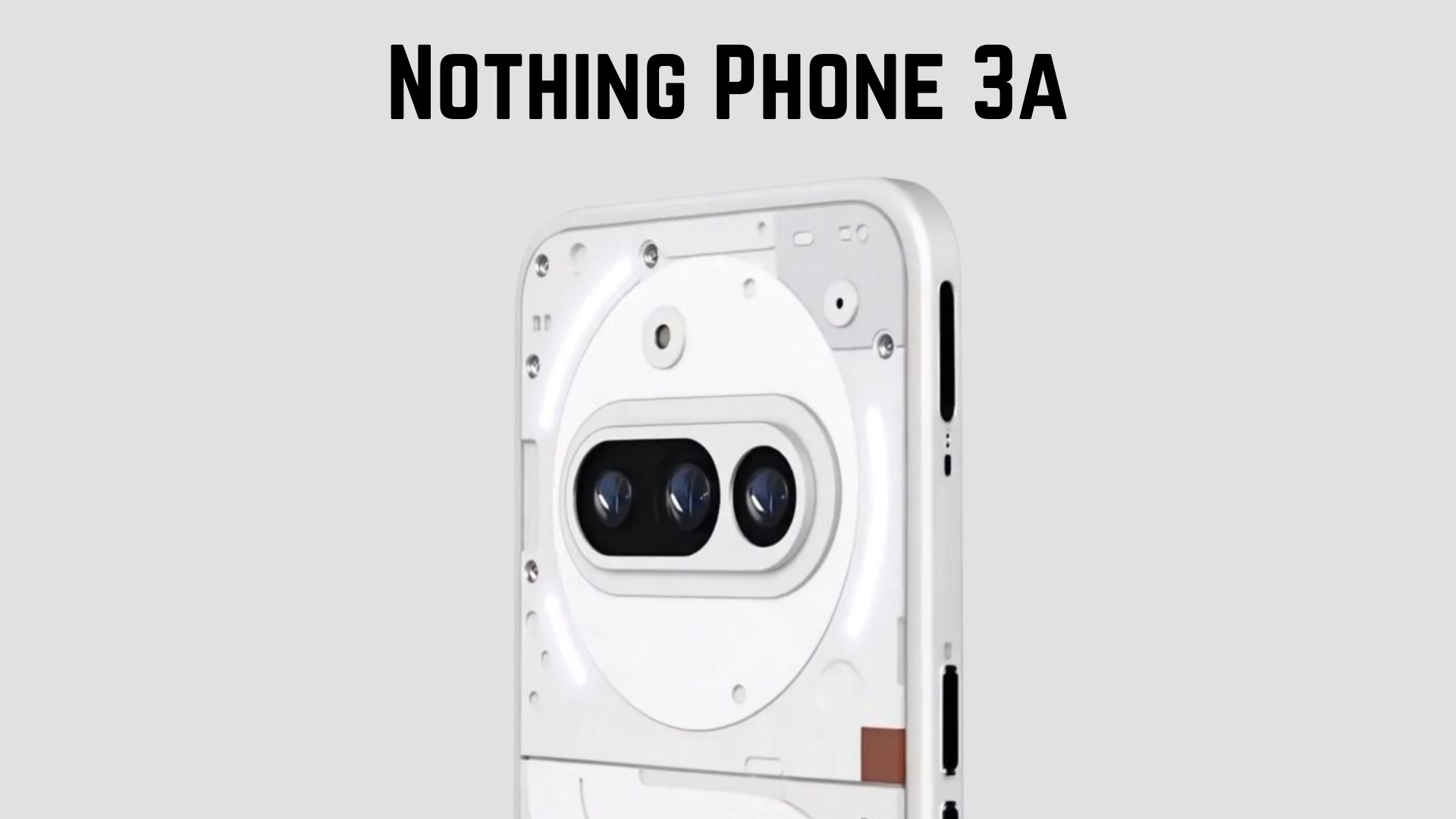 Nothing Phone 3a