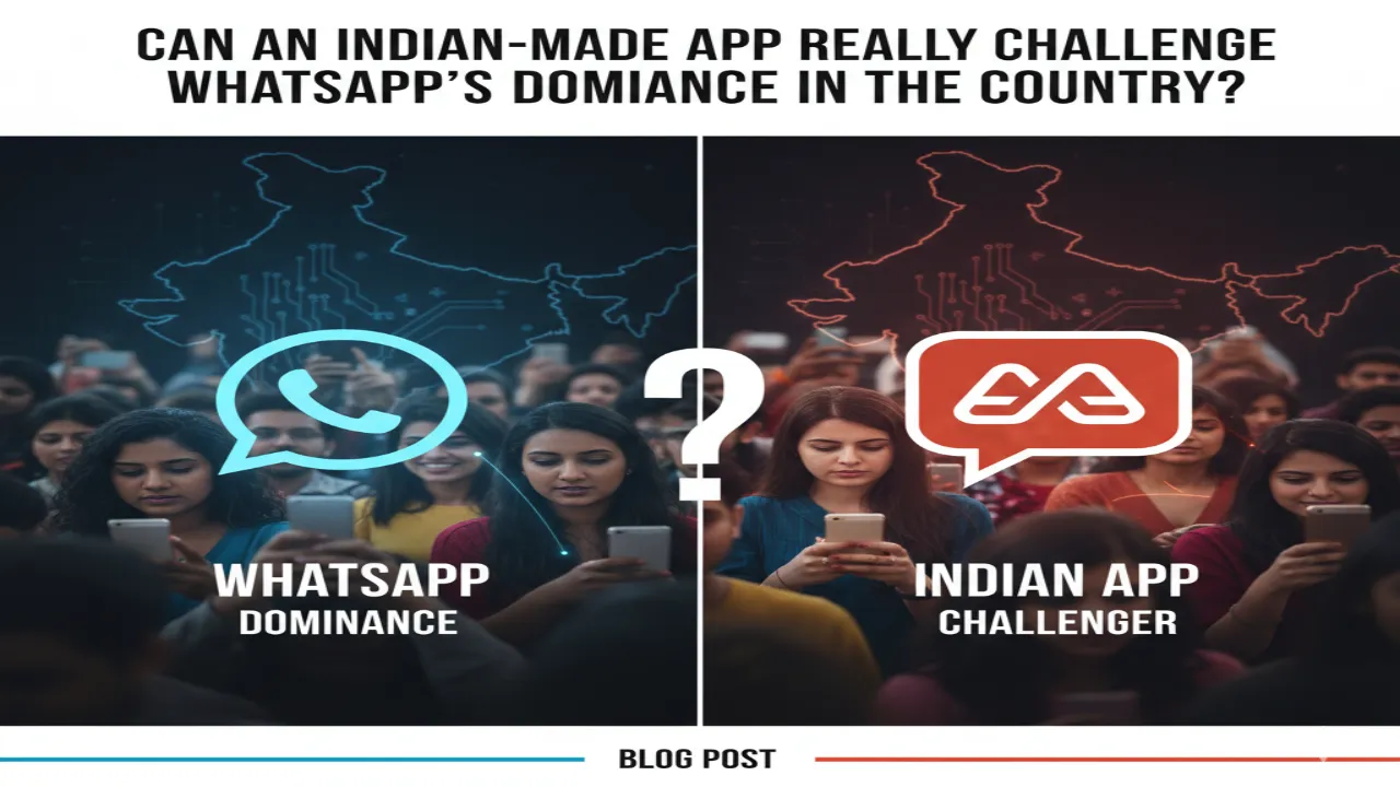 Can an Indian-made app really challenge WhatsApp’s dominance in the country?