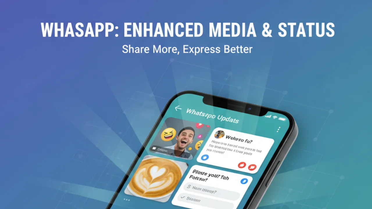 WhatsApp Enhanced Media and Status Features