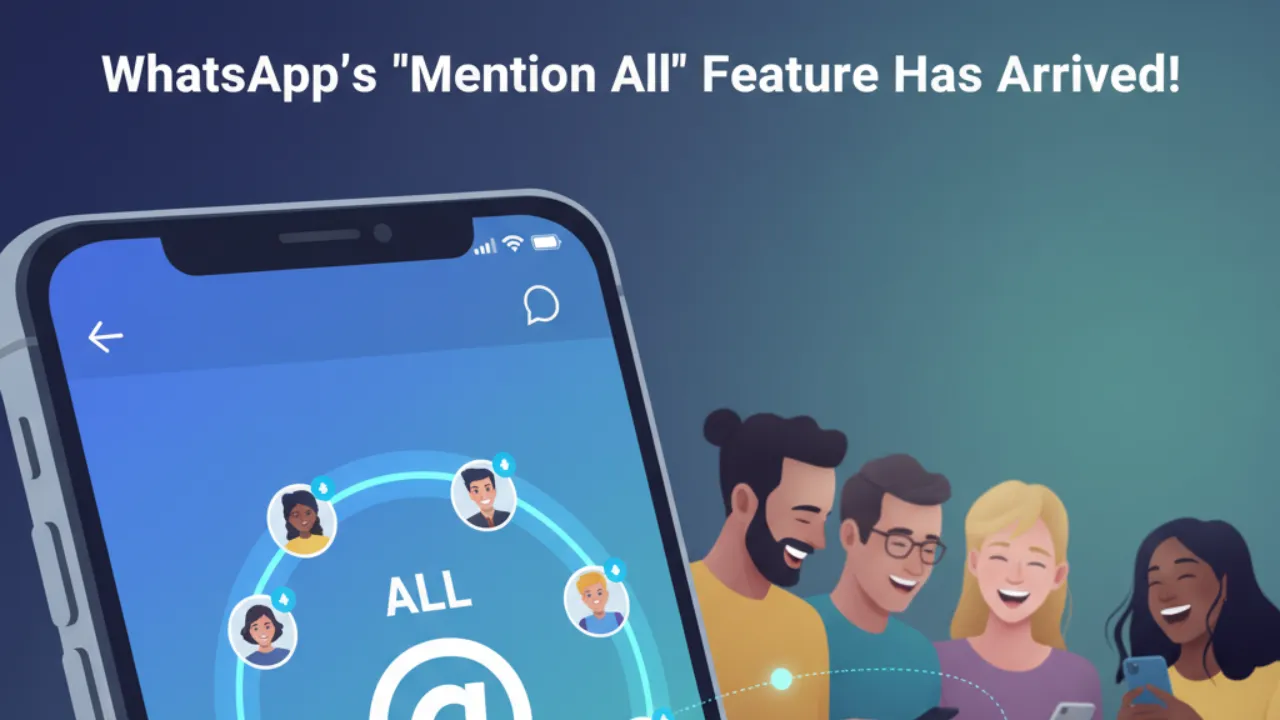 WhatsApp’s long-awaited “mention all” feature is finally here