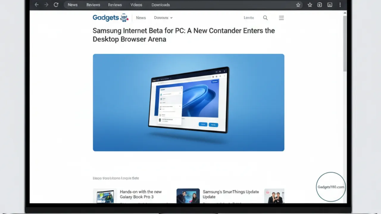 Samsung Internet Beta for PC Launches With Galaxy AI Integration and Privacy Dashboard