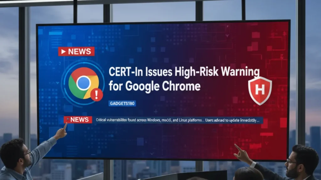 CERT-In Issues High-Risk Warning for Google Chrome