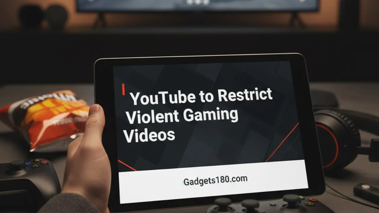 YouTube to Restrict Violent Gaming Videos with New Age Policy from November 17