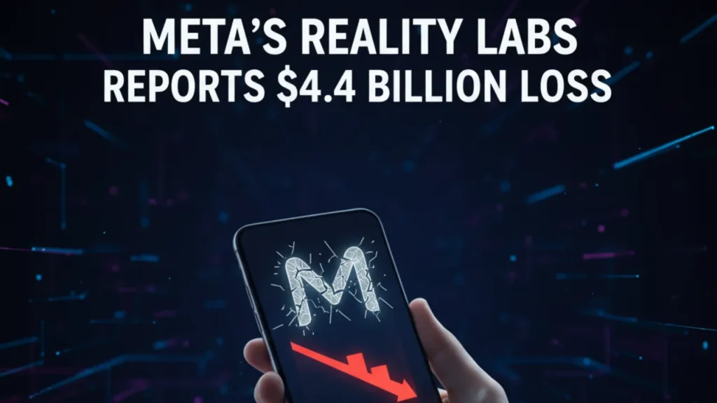 Meta's Reality Labs Reports $4.4 Billion Loss