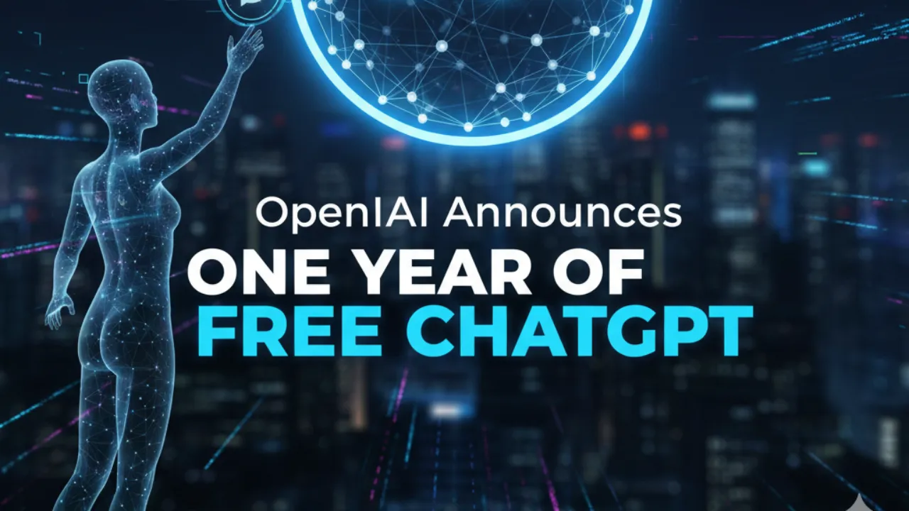 OpenAI Announces One Year of Free ChatGPT Go Plan Access for Indian Users