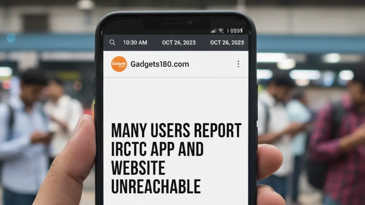 IRCTC Users Report Login Issues