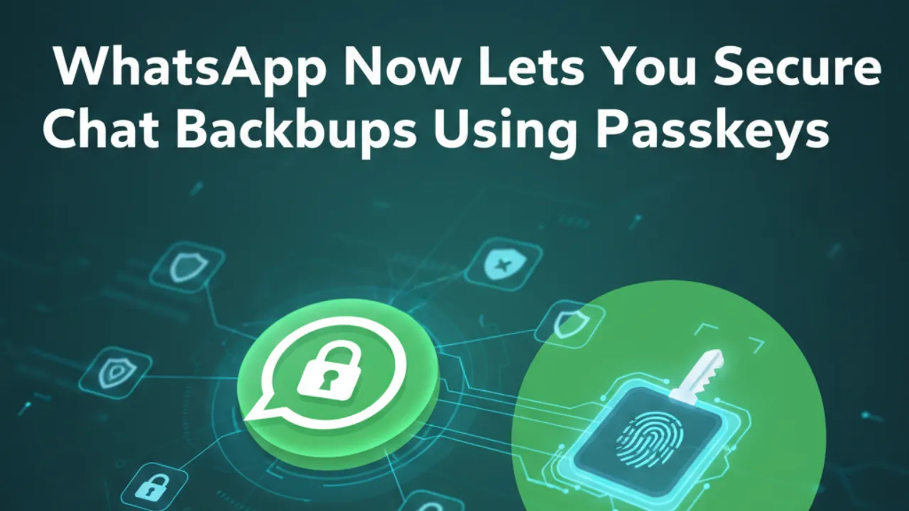 Secure Chat Backups Using Passkeys