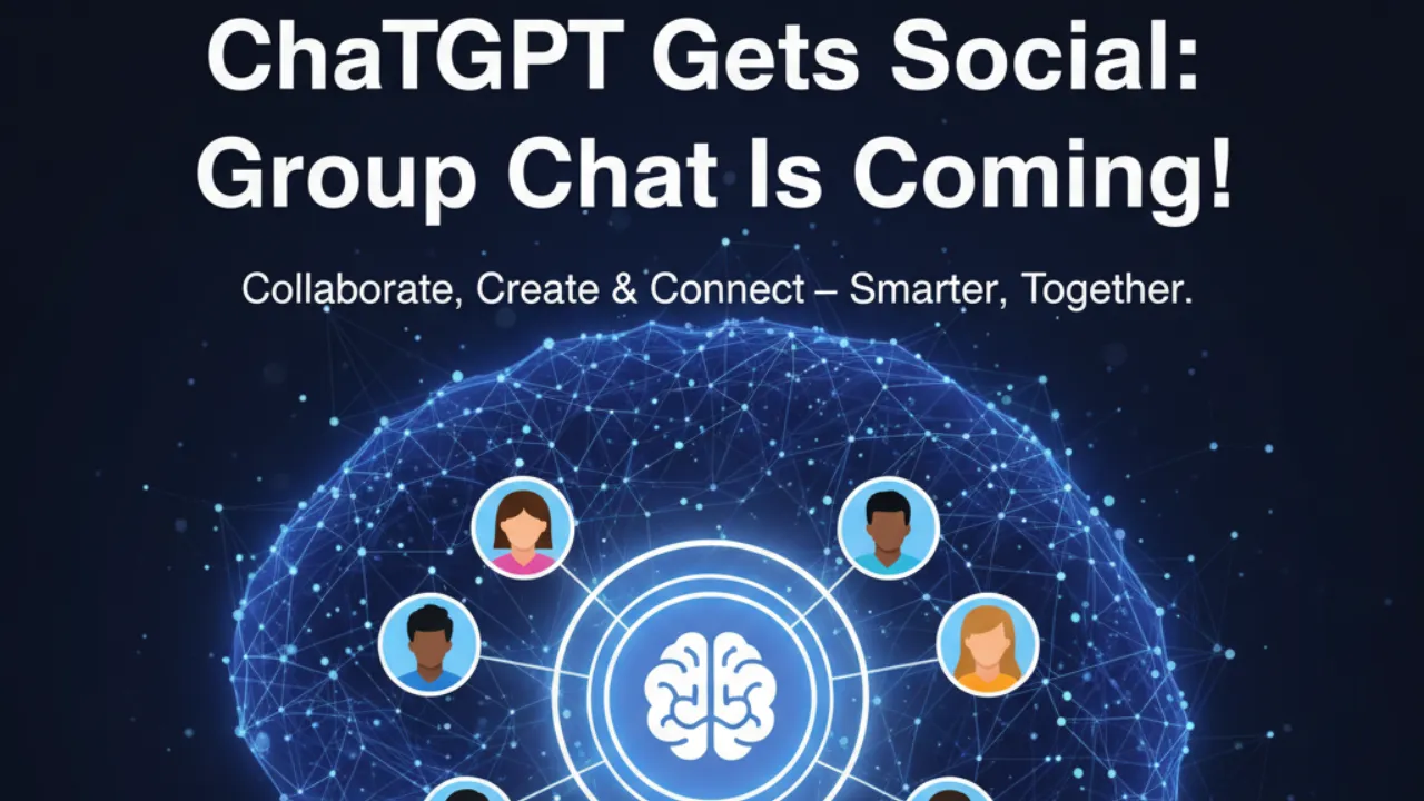 Big Update Alert: Group Chat with ChatGPT Could Change How You Chat Online