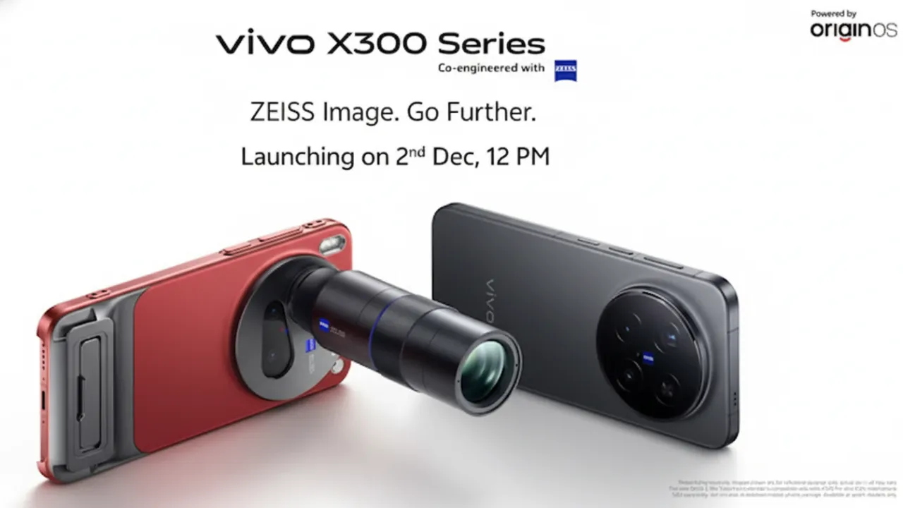 Vivo X300 Series Launching in India on December 2: Big Camera Power and New 3nm Chip