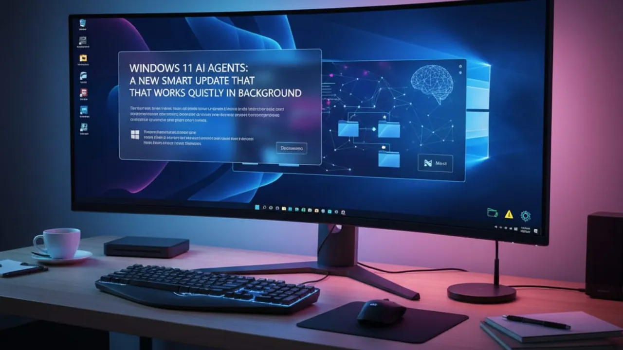 Windows 11 AI agents: A New Smart Update That Works Quietly in the Background