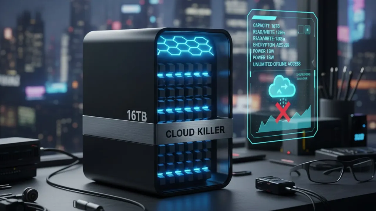 This 16TB Cloud Killer Lets You Ditch Google Drive Forever — No Subscription Needed