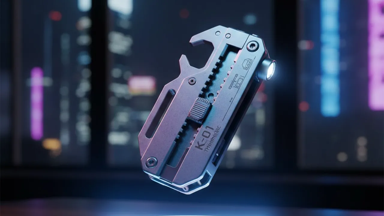 This Titanium Pocket Tool Replaces 5 Gadgets — And It Fits on Your Keychain