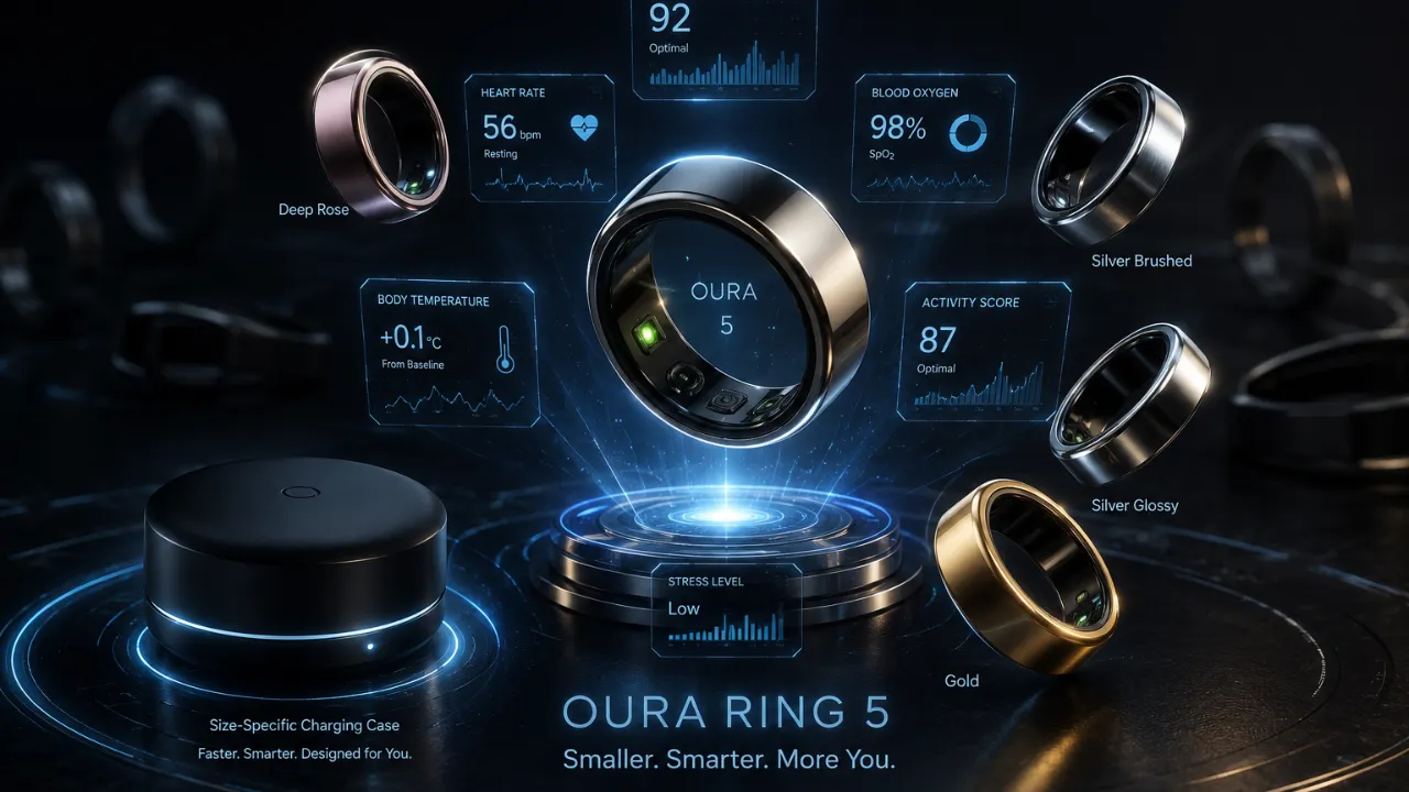 Oura Ring 5- Release Date, Price, New Design, Colors and Everything You Need to Know