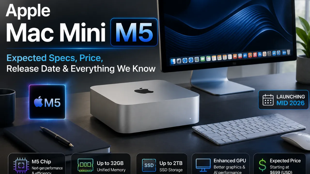 Apple Mac Mini M5: Expected Specs, Price, Release Date & Everything We Know