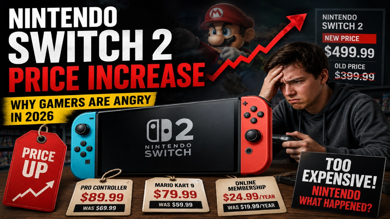 Nintendo Switch 2 Price Increase: Why Gamers Are Suddenly Angry in 2026