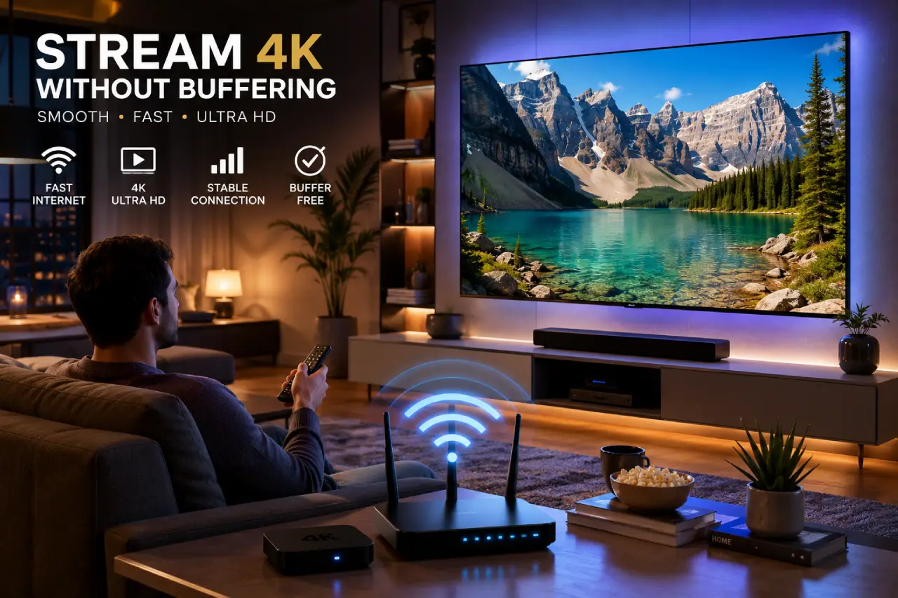How to Stream 4K Content Without Buffering – Easy Guide for Streaming in 2026