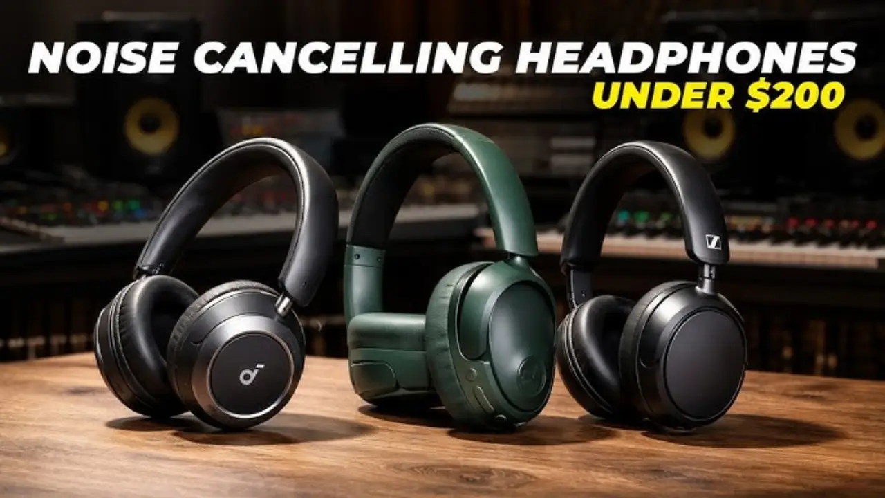 Top-Rated Noise-Canceling Headphones Under $200: Affordable Sound with Premium Features