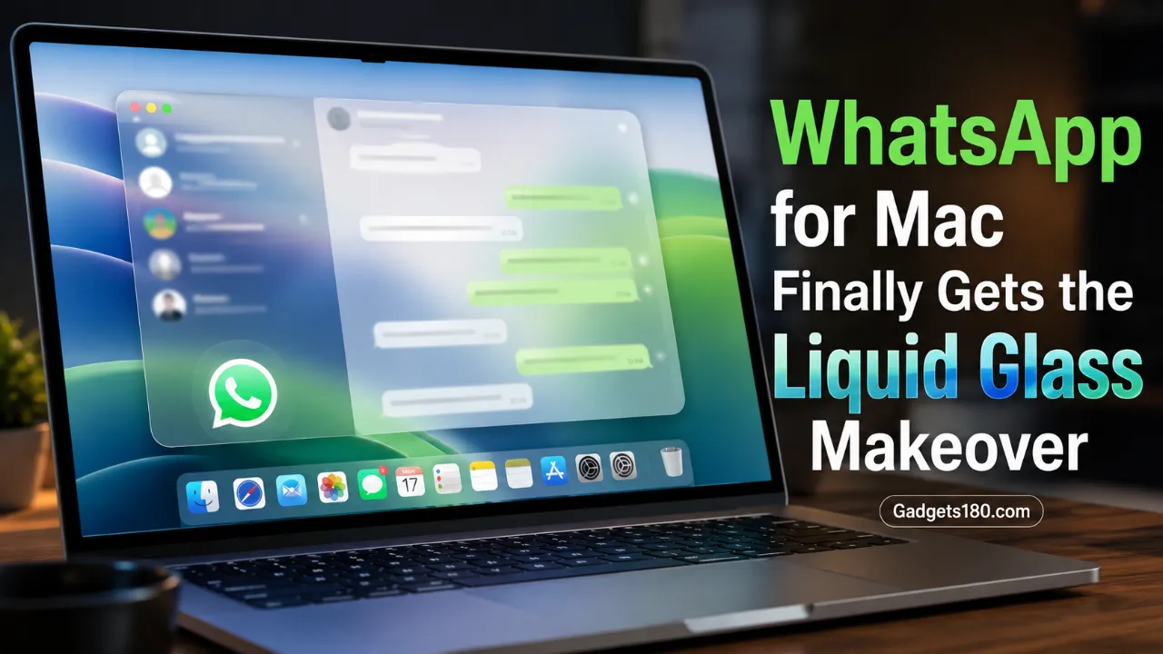 WhatsApp for Mac Finally Gets the Liquid Glass Makeover